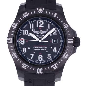 Montre d'occasion BREITLING Colt Skyracer homme quartz bracelet caoutchouc