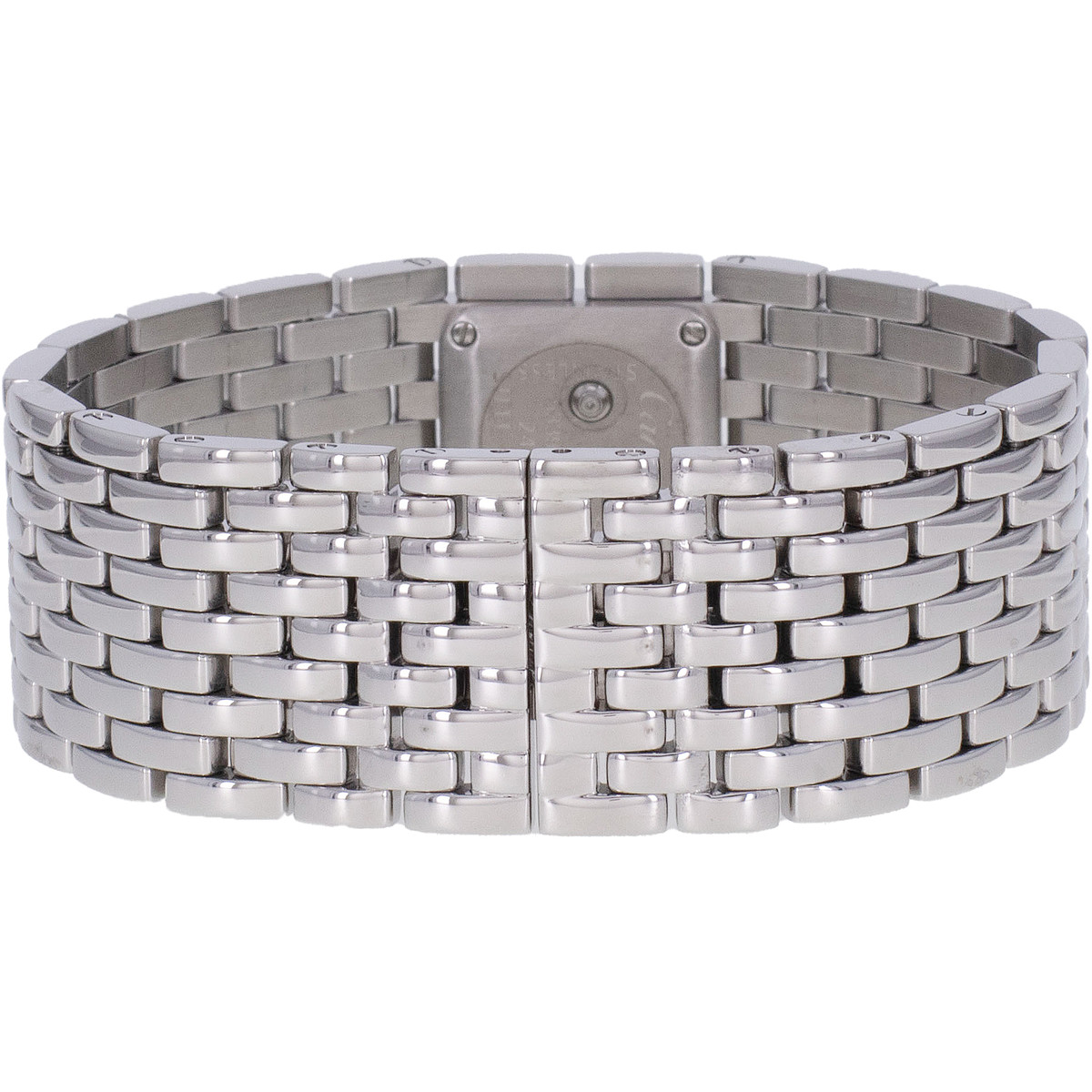 Montre d'occasion CARTIER Panthère Ruban femme quartz bracelet acier - vue 3
