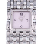 Montre d'occasion CARTIER Panthère Ruban femme quartz bracelet acier - vue D1