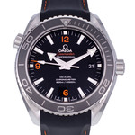 Montre d'occasion OMEGA Seamaster Planet Ocean 600m homme automatique bracelet caoutchouc - vue D1