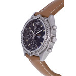 Montre d'occasion BREITLING Chronomat homme automatique bracelet cuir cresus - vue D2