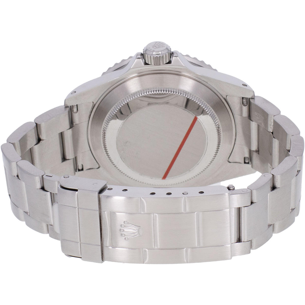 Montre d'occasion ROLEX Submariner Date homme mouvement automatique certifié (cosc) bracelet acier - vue 3