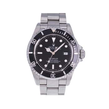 Montre d'occasion ROLEX Sea-Dweller homme mouvement automatique certifié (cosc) bracelet acier