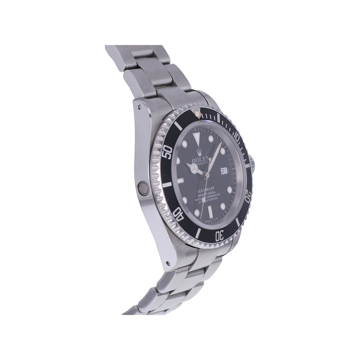 Montre d'occasion ROLEX Sea-Dweller homme mouvement automatique certifié (cosc) bracelet acier - vue 2