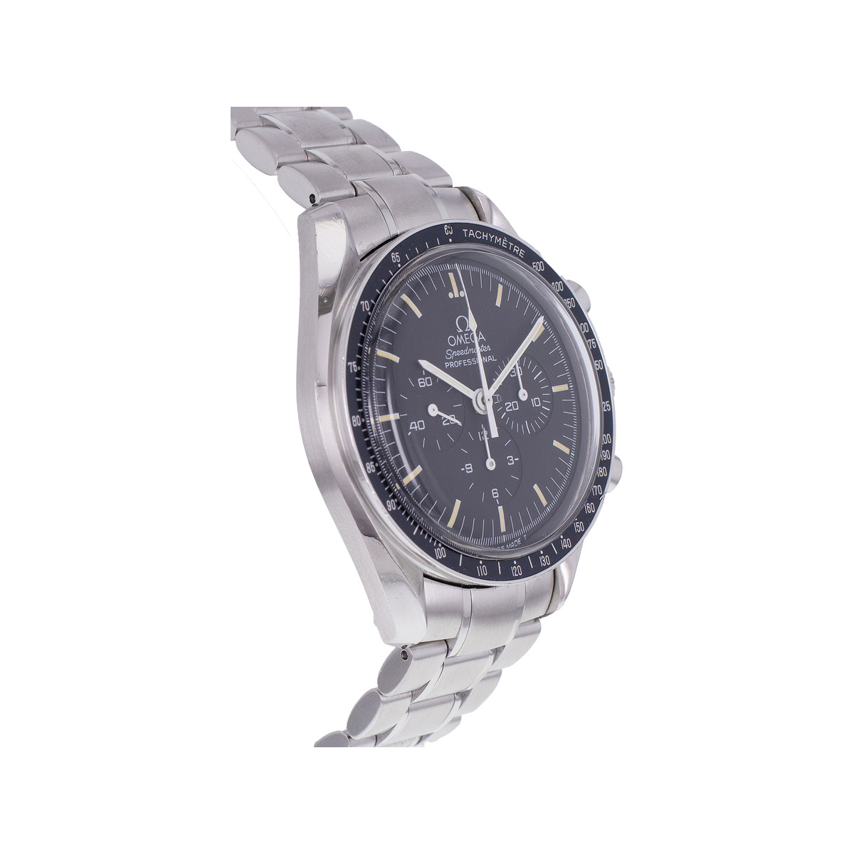 Montre d'occasion OMEGA Speedmaster Moonwatch homme mécanique bracelet acier - vue 2