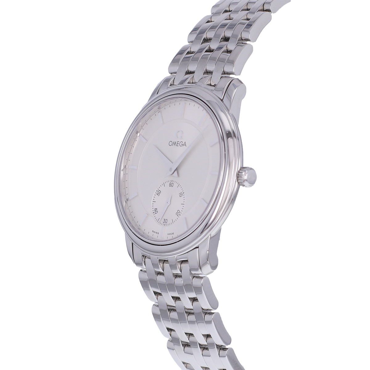 Montre d'occasion OMEGA De Ville Prestige homme automatique bracelet acier - vue D2
