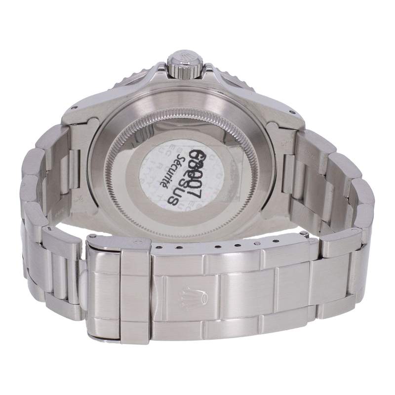 Montre d'occasion ROLEX Submariner Date homme mouvement automatique certifié (cosc) bracelet acier - vue 3