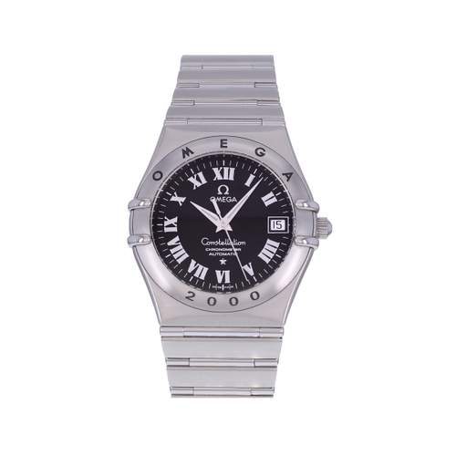 Montre d'occasion OMEGA Constellation Millenium homme automatique bracelet acier