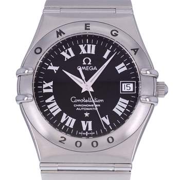 Montre d'occasion OMEGA Constellation Millenium homme automatique bracelet acier