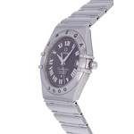 Montre d'occasion OMEGA Constellation Millenium homme automatique bracelet acier - vue D2
