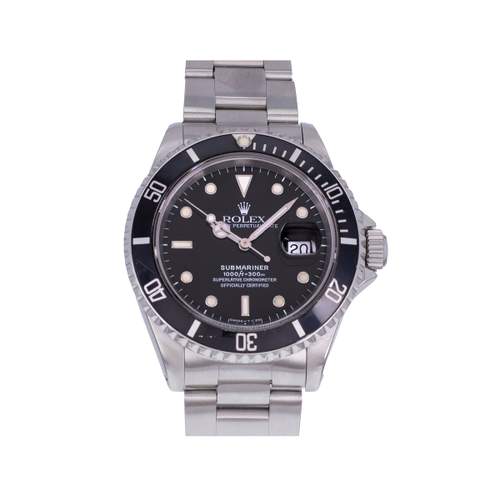 Montre d'occasion ROLEX Submariner Date homme automatique bracelet acier