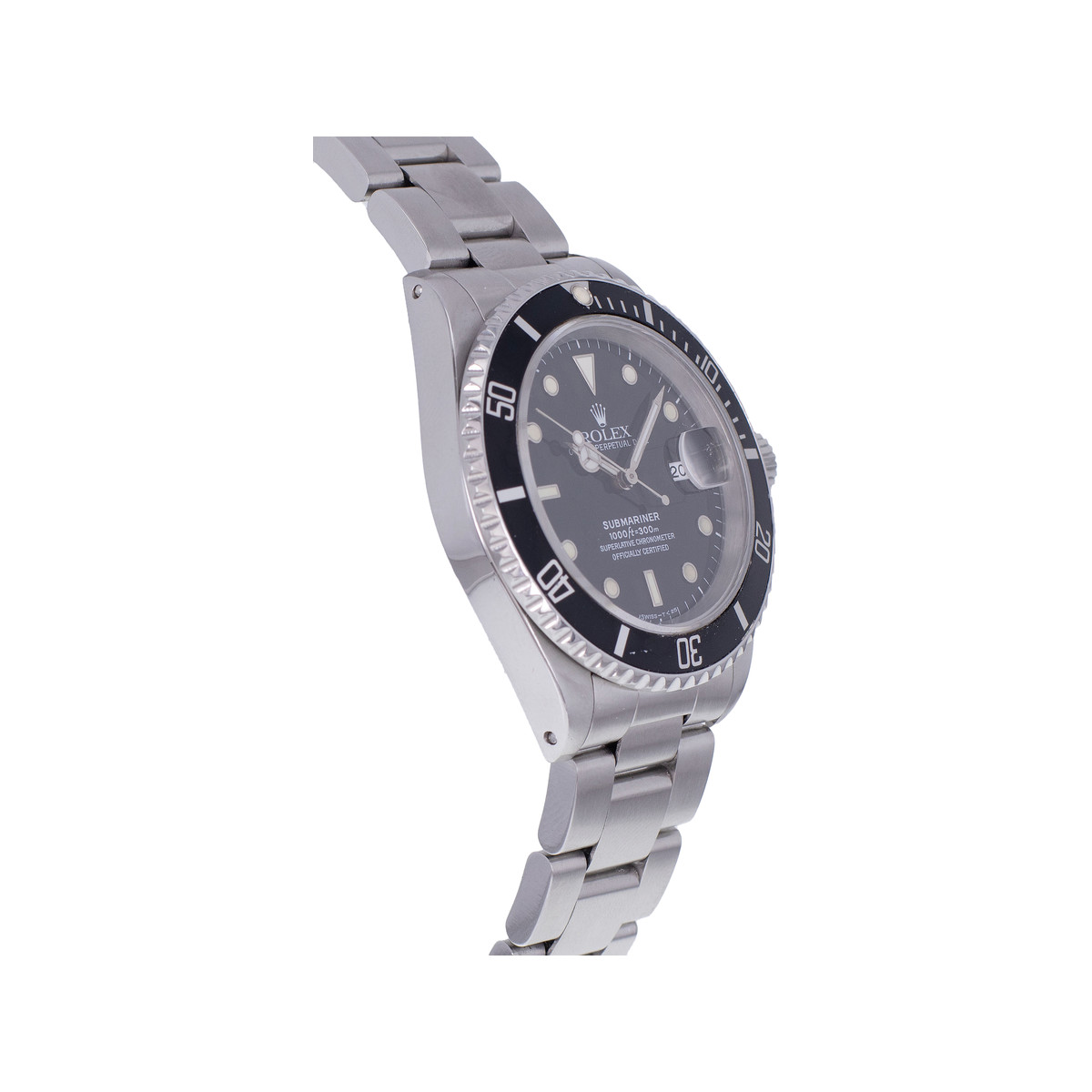 Montre d'occasion ROLEX Submariner Date homme automatique bracelet acier - vue 2
