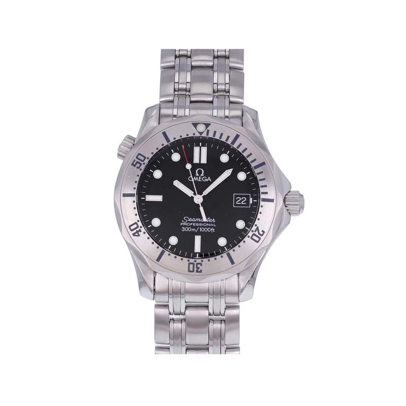Montre d'occasion OMEGA Seamaster Diver 300 m Medium homme quartz bracelet acier - vue 1
