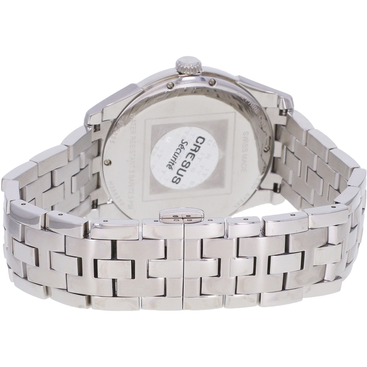 Montre d'occasion HAMILTON Jazzmaster Small Second homme automatique bracelet acier - vue 3