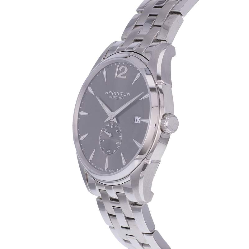 Montre d'occasion HAMILTON Jazzmaster Small Second homme automatique bracelet acier - vue D2