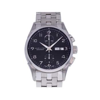 Montre d'occasion HAMILTON Jazzmaster Maestro Chronographe homme automatique bracelet acier