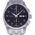 Montre d'occasion HAMILTON Jazzmaster Maestro Chronographe homme automatique bracelet acier - vue D1
