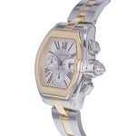 Montre d'occasion CARTIER Roadster homme automatique bracelet or jaune 750/000 et acier - vue D2