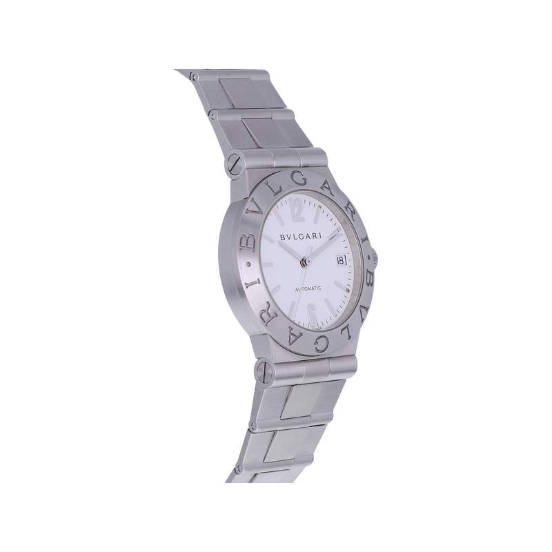 Montre d'occasion BULGARI Diagono mixte automatique bracelet acier - vue 2