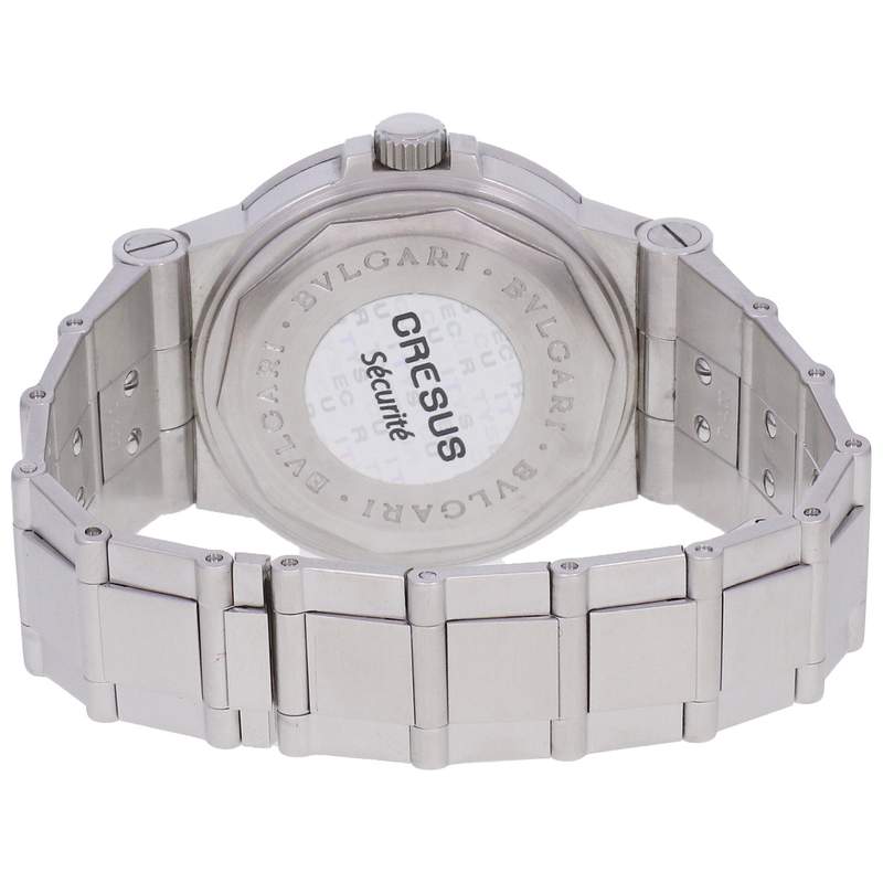 Montre d'occasion BULGARI Diagono mixte automatique bracelet acier - vue 3
