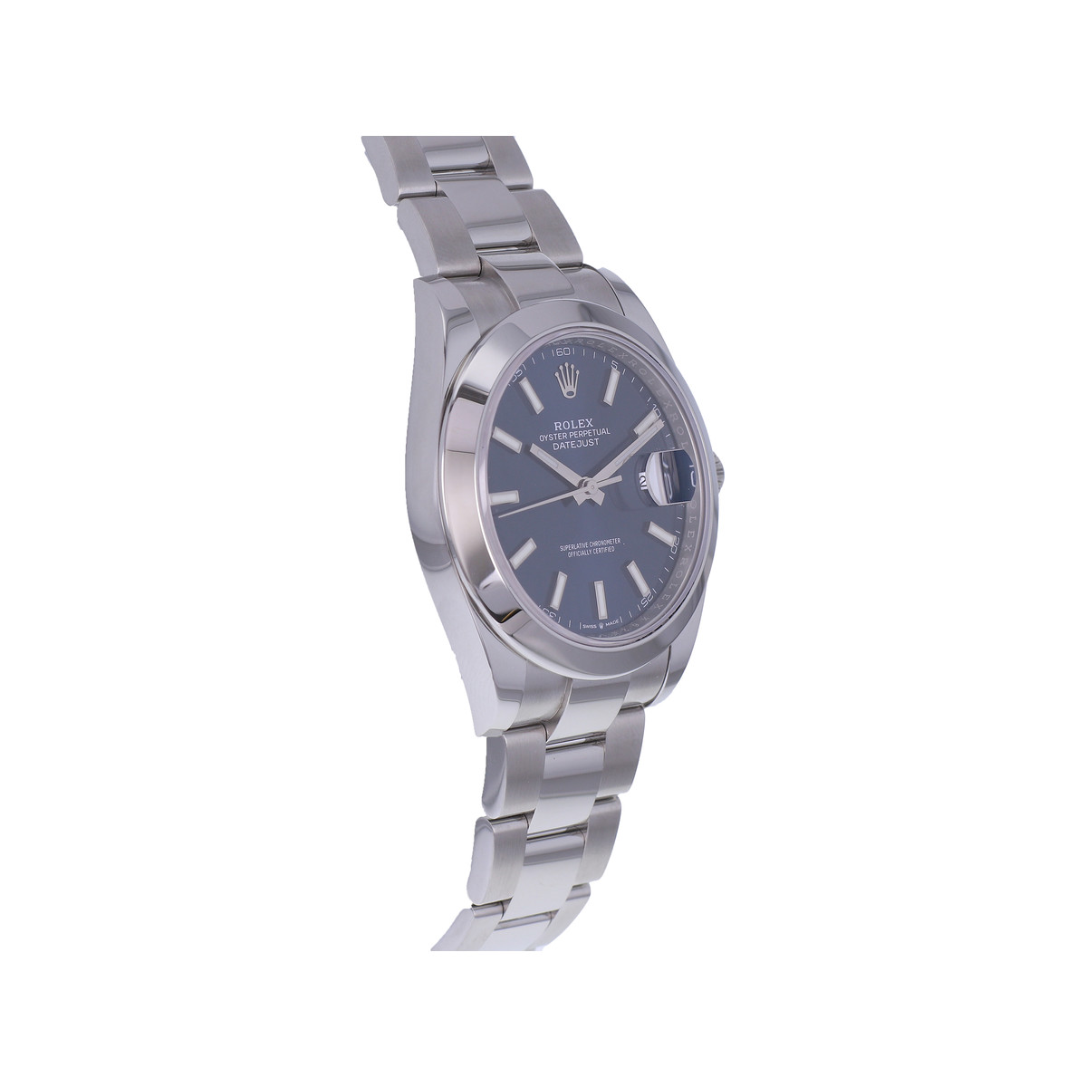 Montre d'occasion ROLEX DateJust 41 homme mouvement automatique certifié (cosc) bracelet acier - vue 2