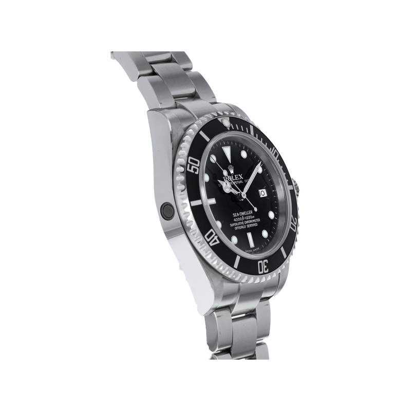 Montre d'occasion ROLEX Sea-Dweller 4000 homme mouvement automatique certifié (cosc) bracelet acier - vue 2
