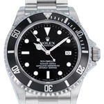 Montre d'occasion ROLEX Sea-Dweller 4000 homme mouvement automatique certifié (cosc) bracelet acier - vue D1