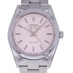 Montre d'occasion ROLEX Air King Precision mixte automatique bracelet acier - vue D1