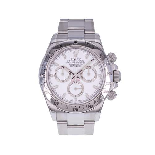 Montre d'occasion ROLEX Cosmograph Daytona APH homme mouvement automatique certifié (cosc) bracelet acier