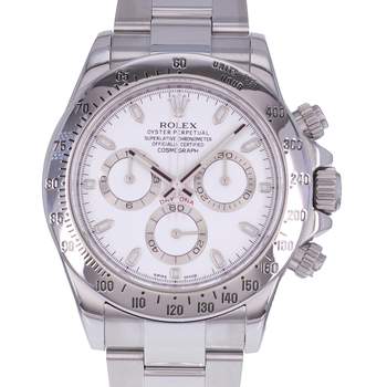 Montre d'occasion ROLEX Cosmograph Daytona APH homme mouvement automatique certifié (cosc) bracelet acier