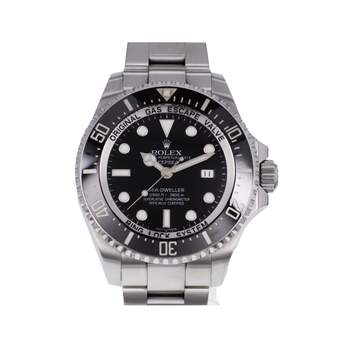 Montre d'occasion ROLEX Sea-Dweller DeepSea homme mouvement automatique certifié (cosc) bracelet acier