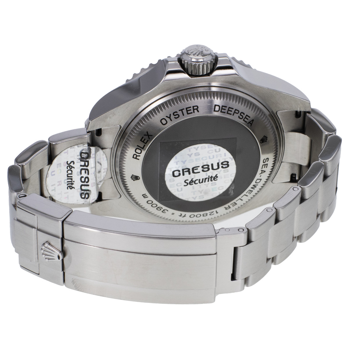 Montre d'occasion ROLEX Sea-Dweller DeepSea homme mouvement automatique certifié (cosc) bracelet acier - vue 3