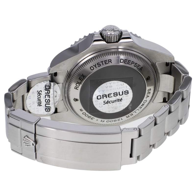 Montre d'occasion ROLEX Sea-Dweller DeepSea homme mouvement automatique certifié (cosc) bracelet acier - vue 3