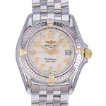Montre d'occasion BREITLING Callistino femme quartz bracelet acier - vue D1