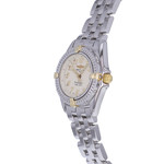 Montre d'occasion BREITLING Callistino femme quartz bracelet acier - vue D2