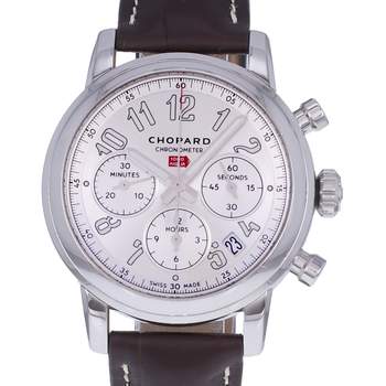 Montre d'occasion CHOPARD Mille Miglia Chronographe homme automatique bracelet cuir cresus