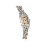 Montre d'occasion CARTIER Panthère PM femme quartz bracelet or jaune 750/000 et acier - vue 2