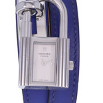 Montre d'occasion HERMES Kelly Lock femme quartz bracelet cuir d'origine - vue D1