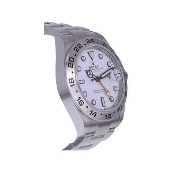 Montre d'occasion ROLEX Explorer II homme mouvement automatique certifié (cosc) bracelet acier