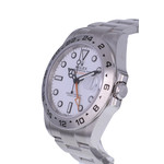 Montre d'occasion ROLEX Explorer II homme mouvement automatique certifié (cosc) bracelet acier - vue D2