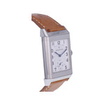 Montre d'occasion JAEGER LECOULTRE Reverso Grande Taille homme mécanique bracelet cuir cresus - vue 2