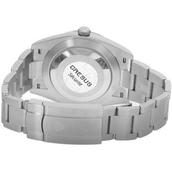 Montre d'occasion ROLEX Oyster Perpetual homme mouvement automatique certifié (cosc) bracelet acier