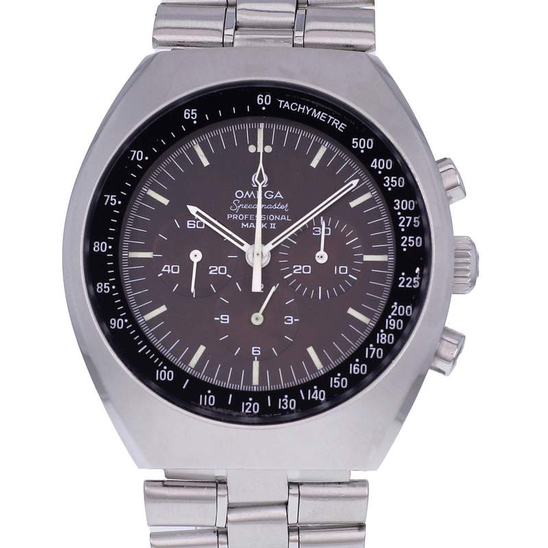 Montre d'occasion OMEGA Speedmaster Mark II homme mécanique bracelet acier - vue D1