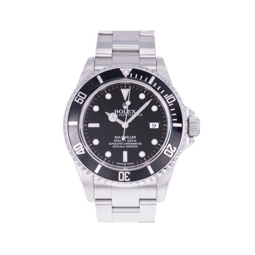 Montre d'occasion ROLEX Sea-Dweller homme mouvement automatique certifié (cosc) bracelet acier