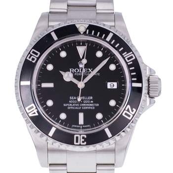 Montre d'occasion ROLEX Sea-Dweller homme mouvement automatique certifié (cosc) bracelet acier