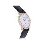 Montre d'occasion PATEK PHILIPPE Calatrava homme mécanique bracelet cuir cresus - vue 2