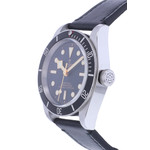 Montre d'occasion TUDOR Black Bay homme mouvement automatique certifié (cosc) bracelet cuir cresus - vue D2