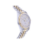 Montre d'occasion ROLEX DateJust 36 homme mouvement automatique certifié (cosc) bracelet or jaune 750/000 et acier - vue 2