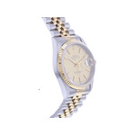 Montre d'occasion ROLEX DateJust 36 homme automatique bracelet or jaune 750/000 et acier - vue 2