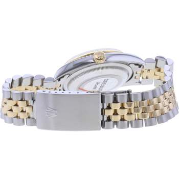 Montre d'occasion ROLEX DateJust 36 homme automatique bracelet or jaune 750/000 et acier